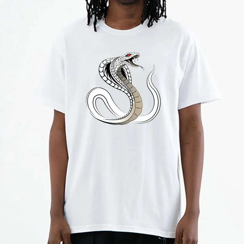 

Cobra Kai T Shirt Men's T-Shirt Short-Sleeve Oversized Tee Shirt Printed O Neck Cotton Classic Men Fun Tshirt XS-3XL