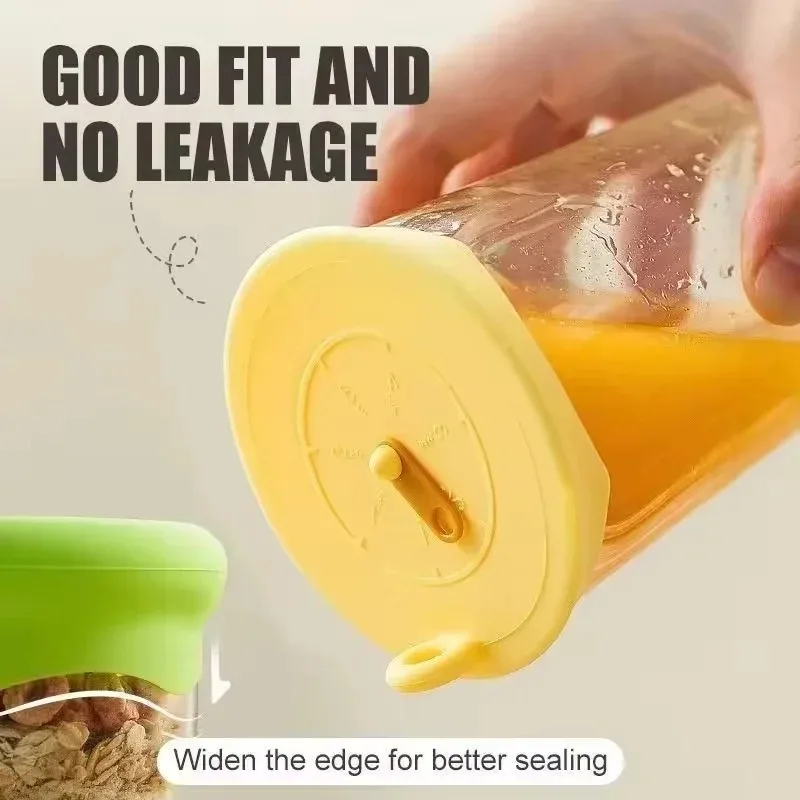 Triple Pack Silicone Sealing Lids Round High Temperature Safe Crisper Covers for Bowls Containers Kitchen Essentials