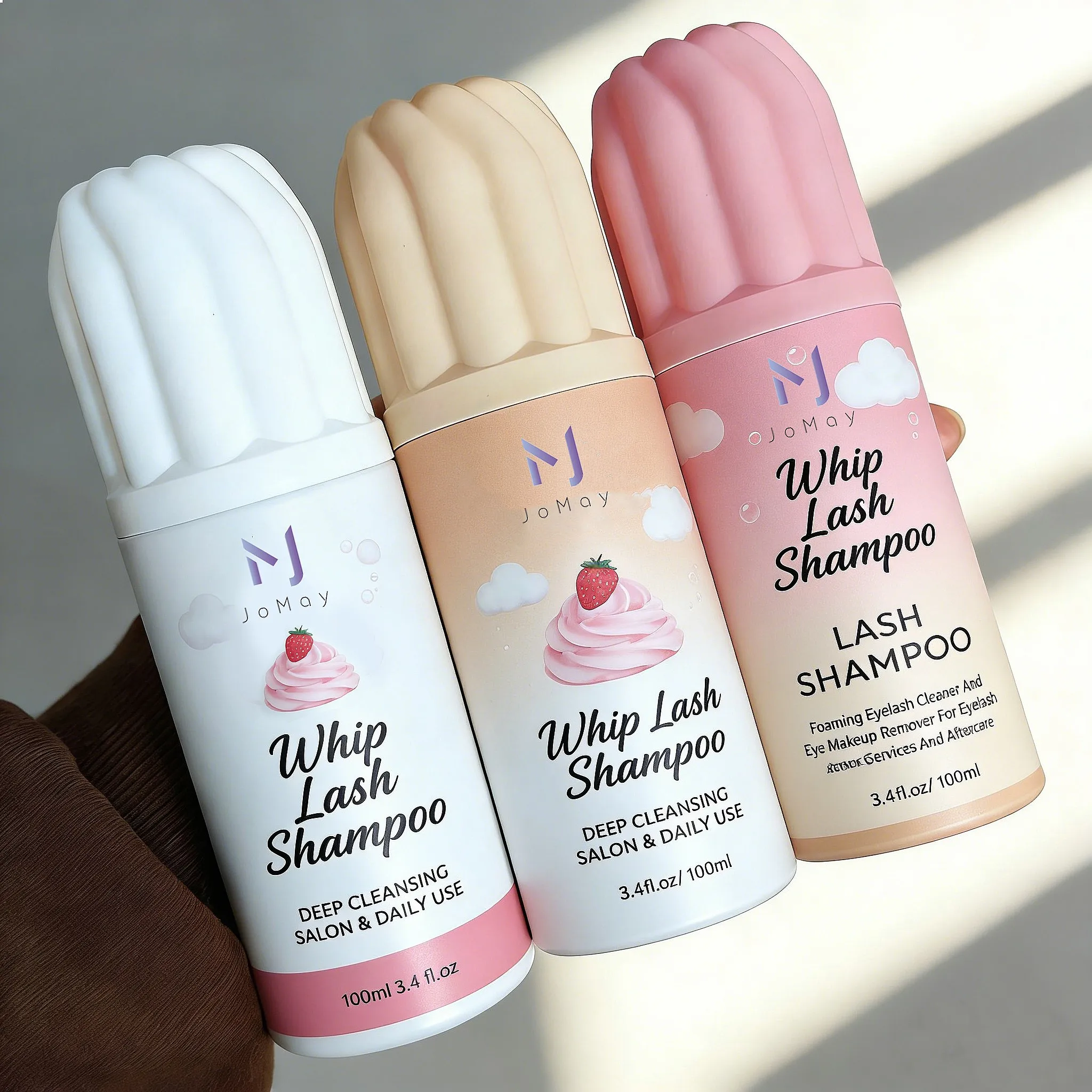 Custom Lash Cleanser  Cleanser Tear Free Natural Vegan Eyelash Extension Cleanser for Eyelash Extension