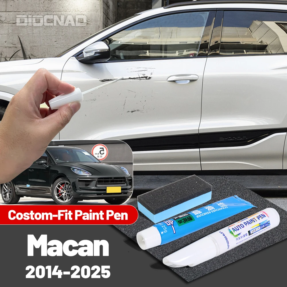 

For Porsche Macan 95B MK1 2014-2025 2015 2016 2017 2018 Car Touch Up Paint Pen Scratch Repair Scratch Remover Paint Care