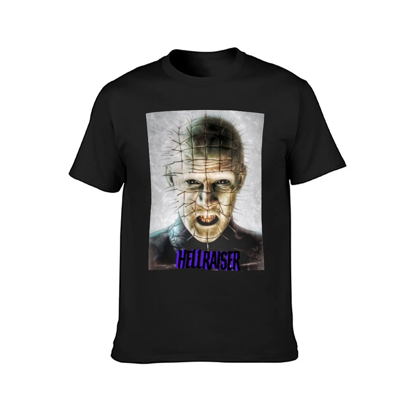 Hellraiser Pinhead Horror T-Shirt summer top anime plus sizes mens cotton t shirts