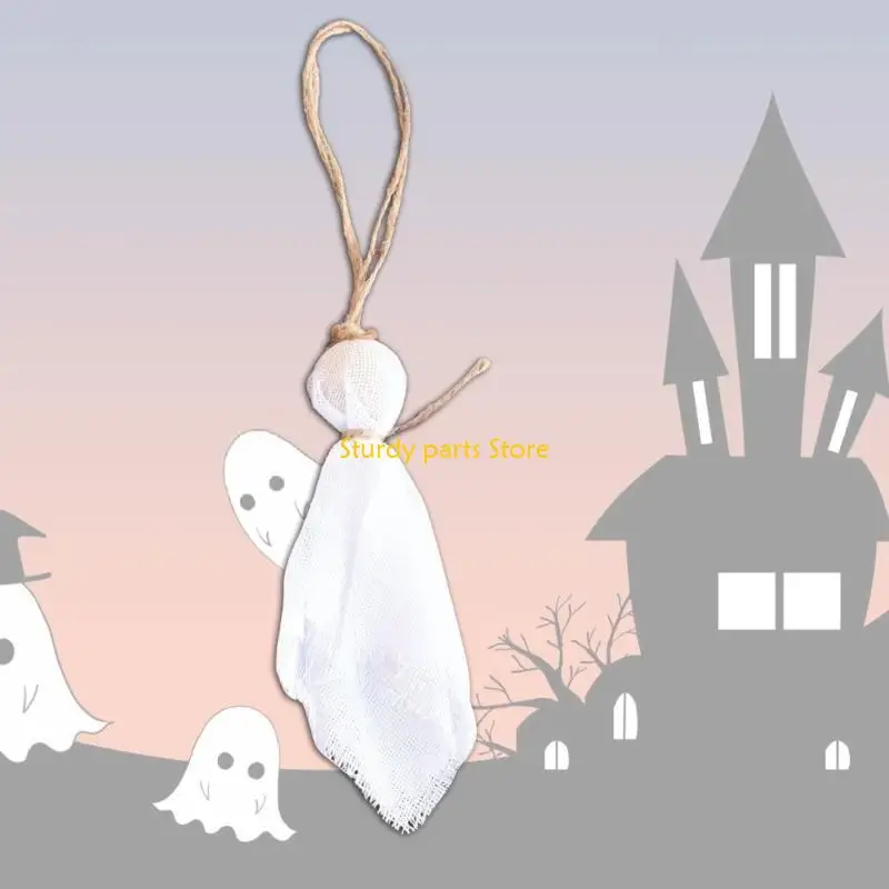 97QC Halloween الاحتفال معلقة قلادة واقعية شبح واقعية مصمم للمهرجان
