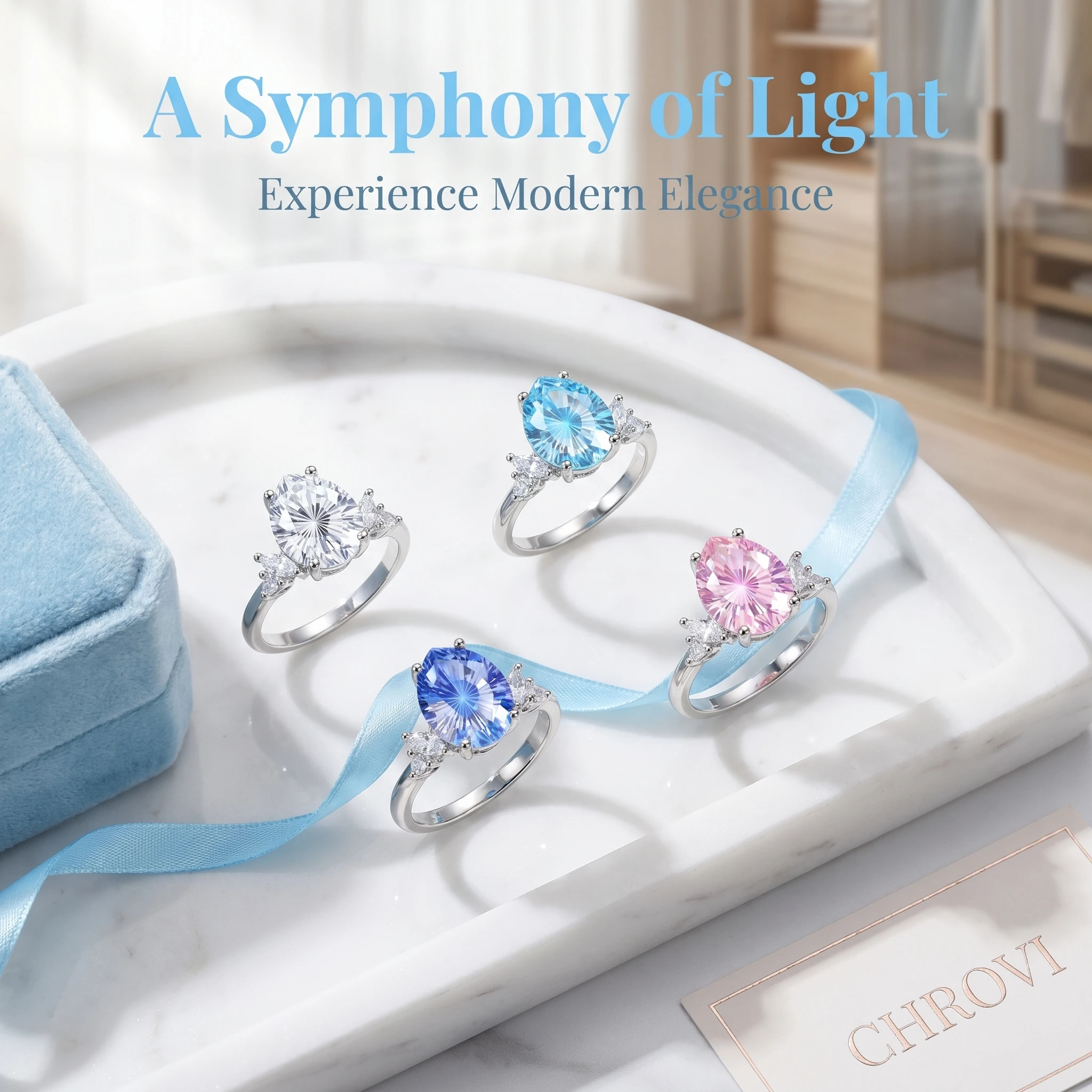 Light Luxury 925 Sterling Silver Sparkling Ring for Women, High-End jewelry for women jewelry wedding rings
