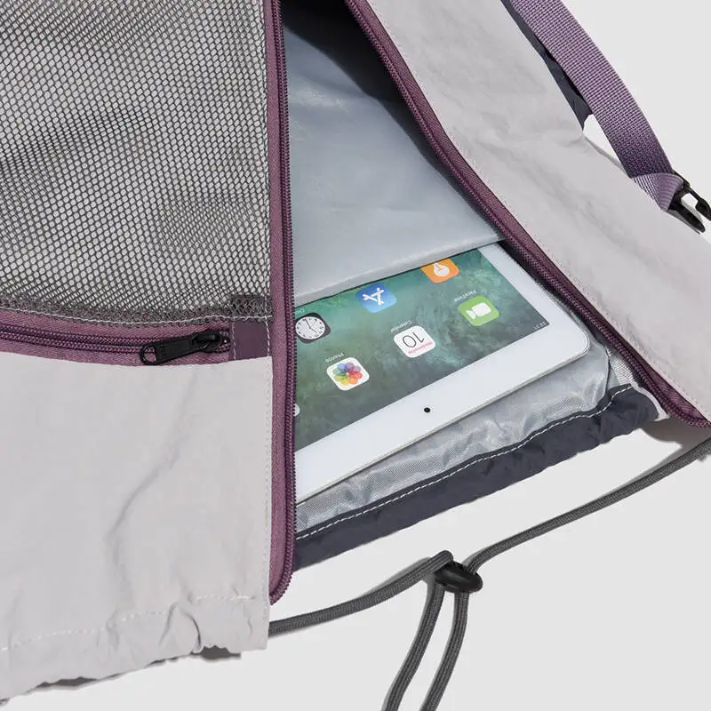 حقيبة كتف عصرية جديدة في الهواء الطلق خفيفة الوزن مزدوجة الكتف على ظهره أنيقة وحقيبة ركاب ذات سعة كبيرة وخفيفة للغاية