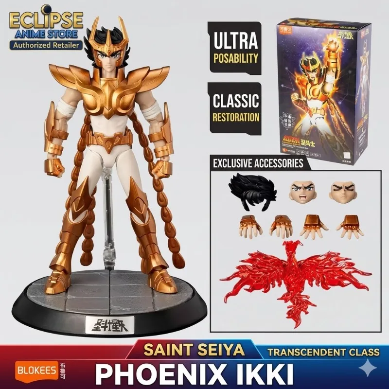 【Expédition en 24 heures】 Saint Seiya Blokees Phoenix Ikki Transcendence Version Bronze Cloth Assembly Model Action Figure Collection