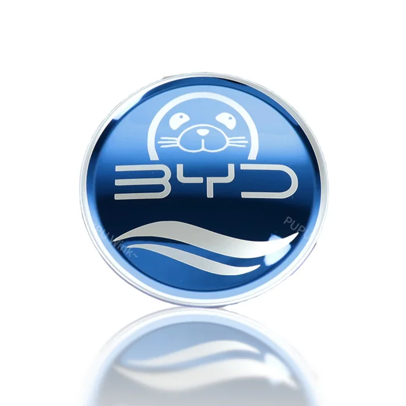 Car Steering Wheel Metal Protective Cover for BYD Atto 3 Yuan Plus Seagull Dolphin Seal Stainless Modified Sticker Fashion New