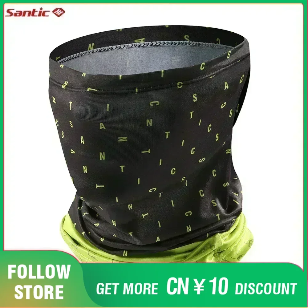 Santic Multi-purpose Riding Scarf Cycling Bandana Men Women NeckCover Sunscreen Ice Silk Outdoor Fishing Hiking Bicycle Headwear