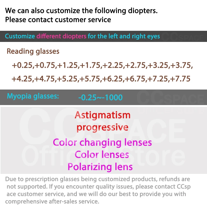 R57615 Square Retro Anti Blue Light Glasses Frame Casual Spring Hinge Optical Presbyopia Eyeglasses Customizable Prescription