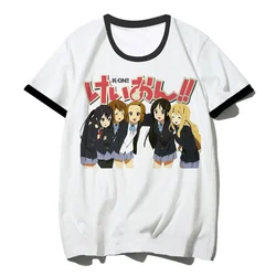 k-on tshirt men graphic white t shirt vintage grunge japanese t shirt graphic aesthetic