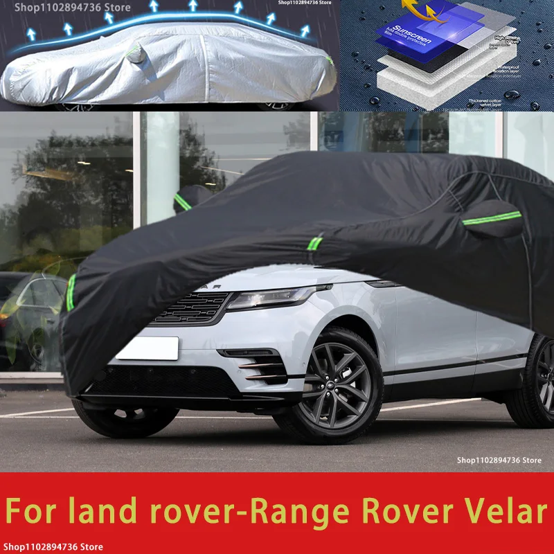 

For Land rover Range Rover Velar Outdoor Protection Full Car Covers Snow Cover Sunshade Waterproof Dustproof Exterior car cover