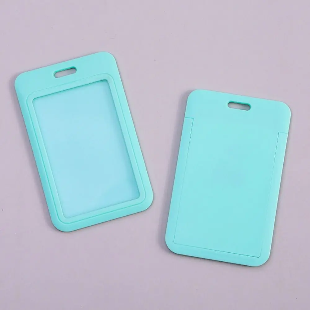 Cartoon Plastic Business Card Holder Bank ID Holders Badge Holder Student