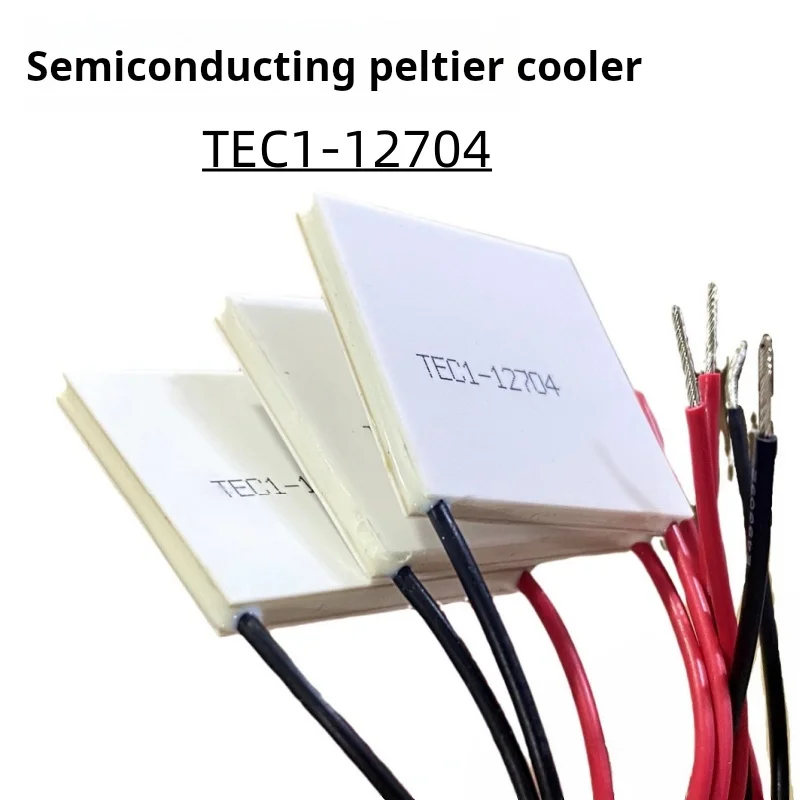 

Brand New 12v Semiconductor refrigeration tec1-12704 Car refrigerator wine cabinet electronic radiator 40*40mm