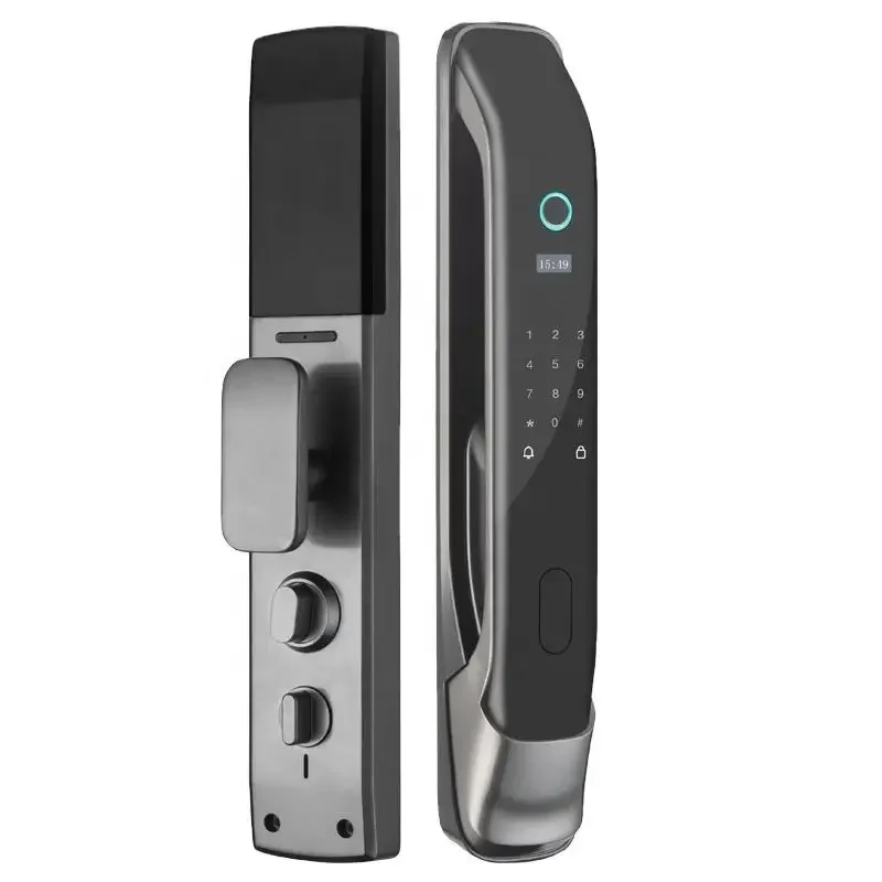 2024 Top Selling TUYA Remote Unlock Fingerprint Smart Door Locks Digital Wifi Lock Keyless Digital Biometric Smart Lock