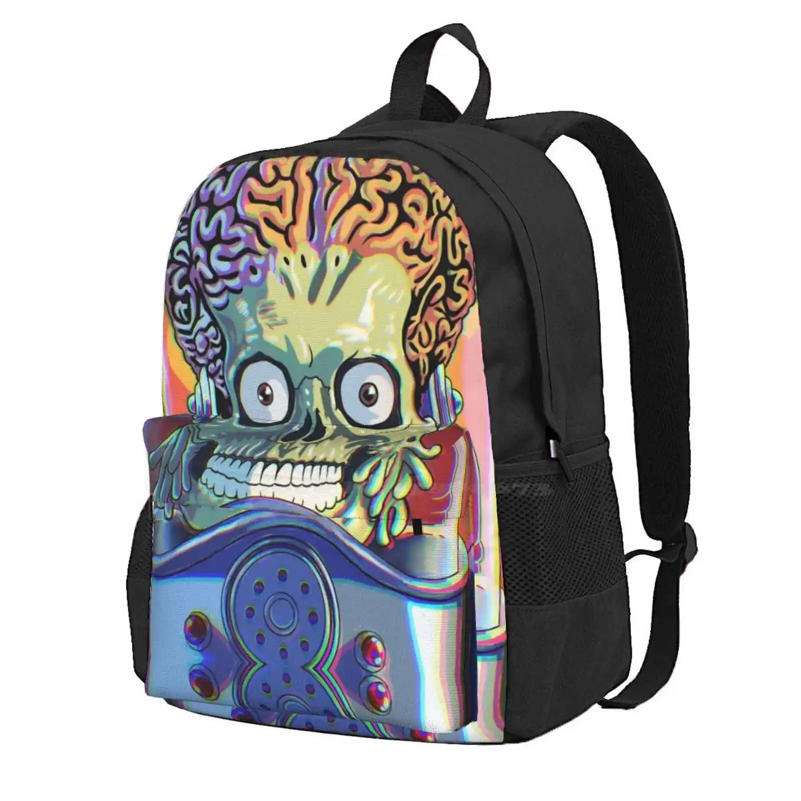 Mars Attacks! Hot Sale Schoolbag Backpack Fashion Bags Mars Attacks Alien Tim Burton