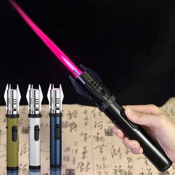 2025 Planet Lightsaber Metal Outdoor Windproof Turbine Torch Jet Lighter BBQ Welding Cigar Tool Butane Gas Lighter 360° Gun