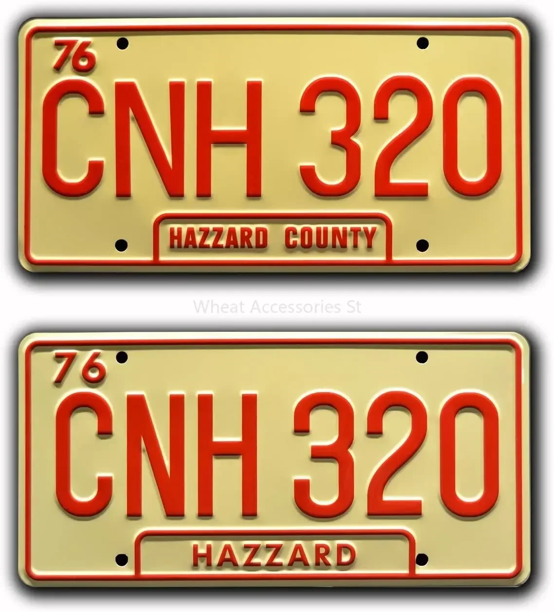 

Celebrity Machines Dukes of Hazzard | General Lee | Metal Plates 1