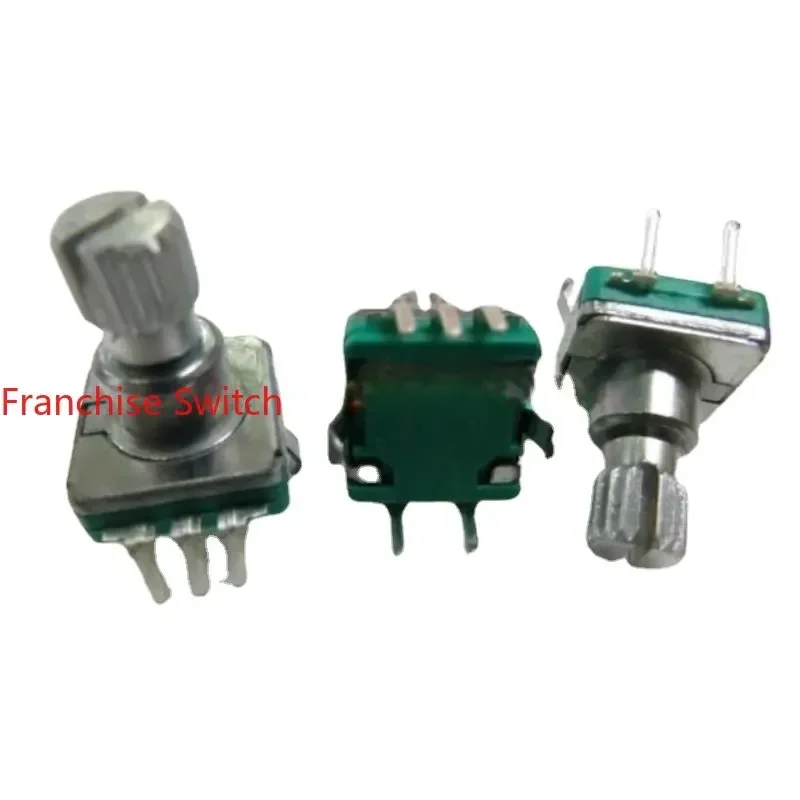 10PCS Car Audio  Volume Adjustment Encoder Switch EC11-30 With  11 Floral Axis