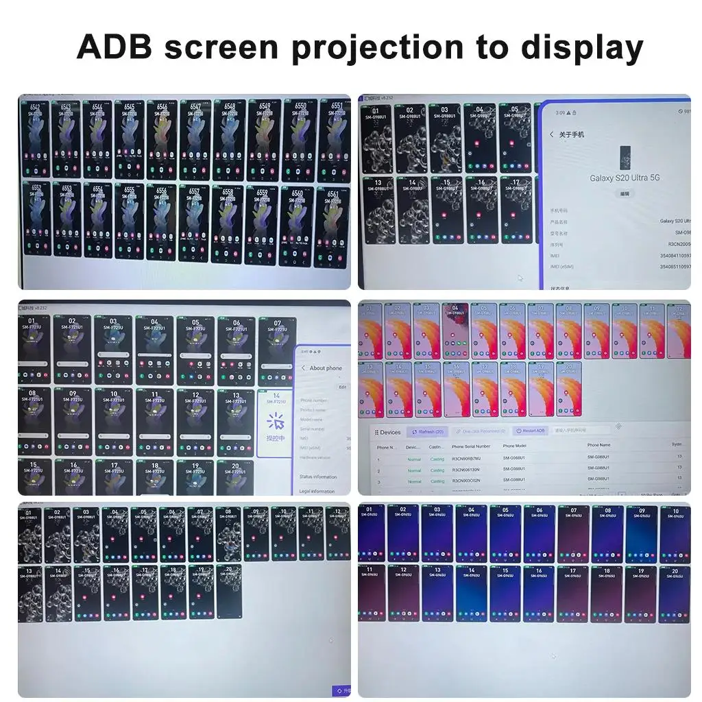 20-in-1 Mobile Farm Box Kit with USB OTG Functions ADB Protocol Screen Mirroring Matrix for Smartphone Agriculture
