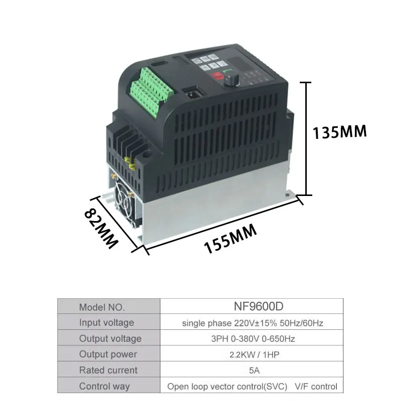 Imagem -02 - Fase 220v Entrada para Fase 380v Saída 11kwfrequency Inversor Vfd Conversor de Freqüência de Movimentação de Velocidade Ajustável 1