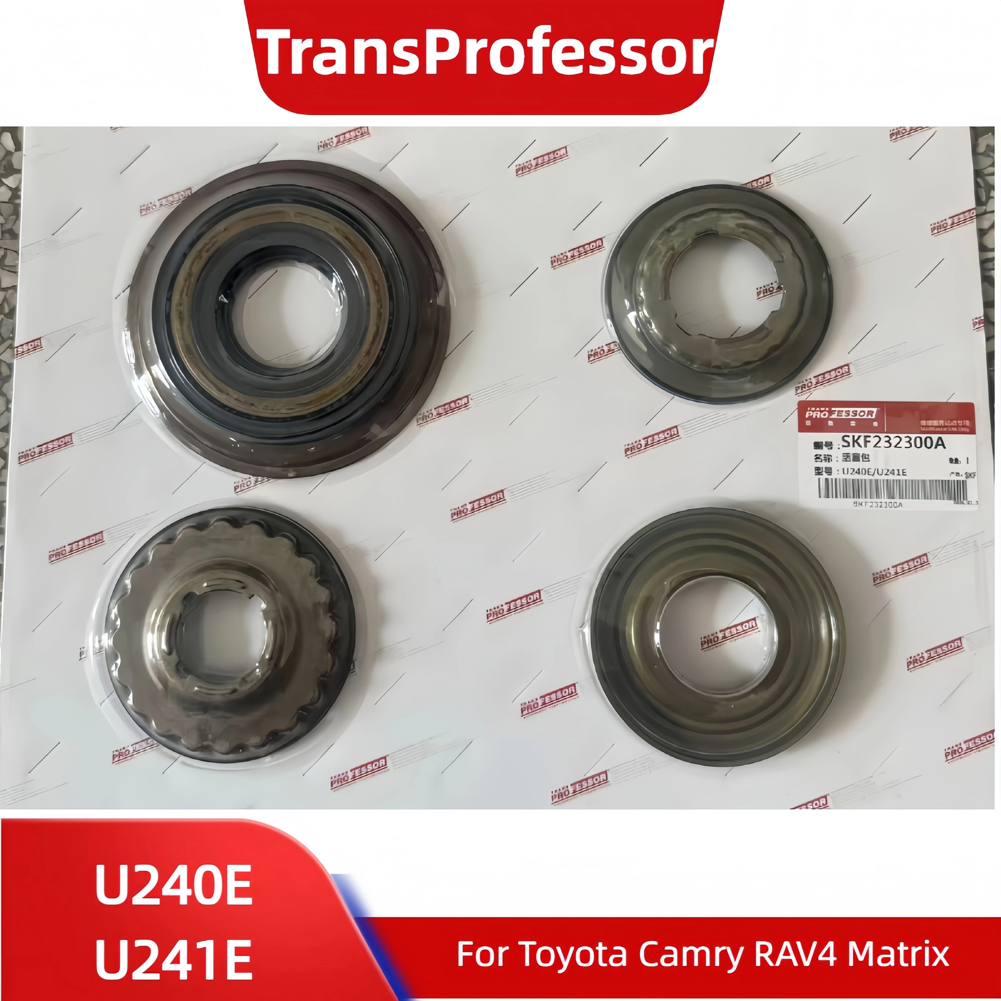 U241E U240E Transmission Repair Kit Bonded Clutch Pistons For Toyota Camry RAV4 Matrix Scion tC Pontiac Vibe Gearbox Parts
