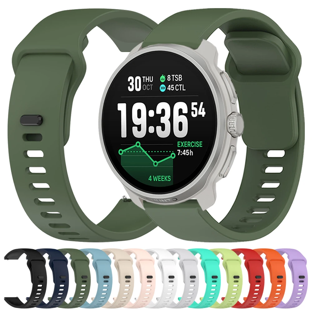 22Mm Silicone Watch…