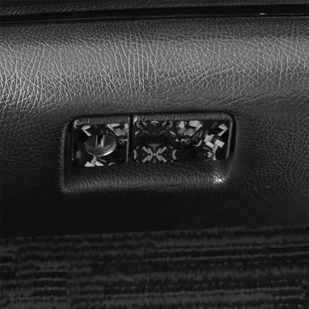For Toyota Supra A80 MK4 1993-1999 Forged Carbon Fiber Co-pilot Glove Storage Box Keyhole Switch Panel Car Accessories Sticker