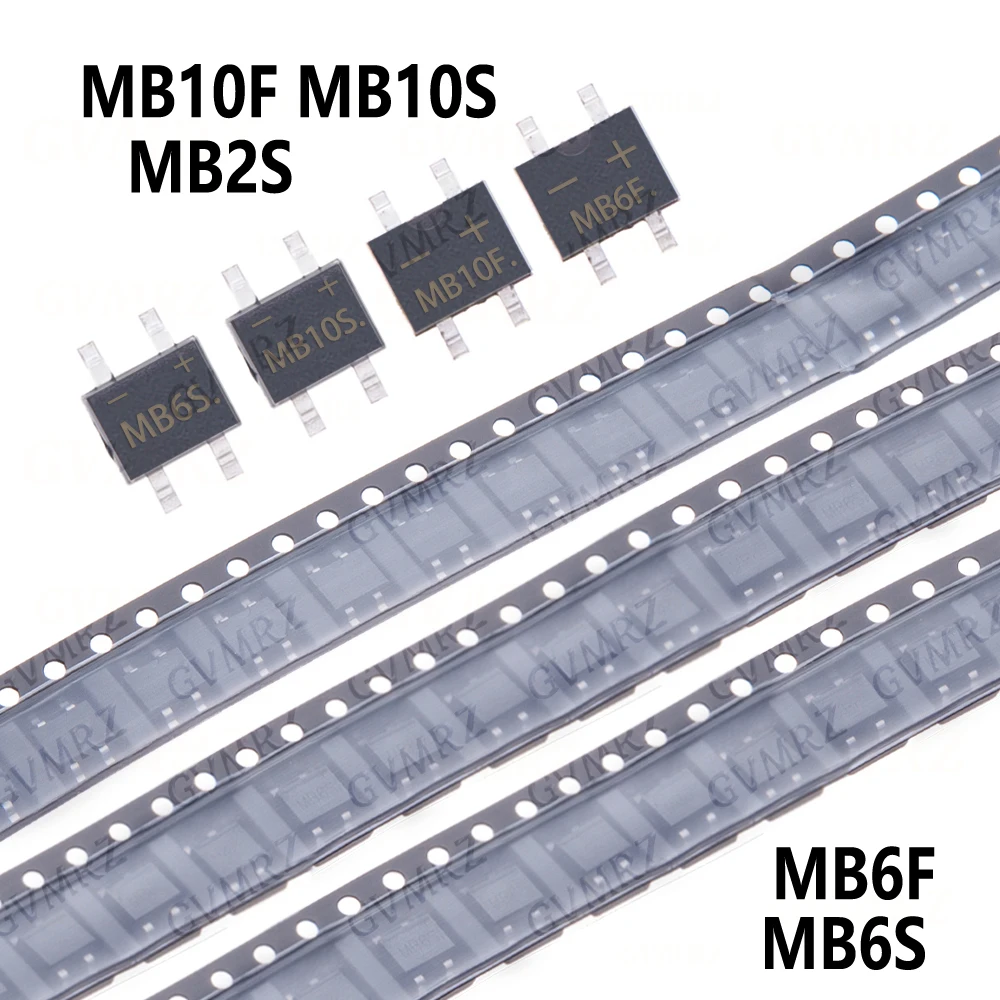 20/50PCS MB2S MB6F MB10F MB6S MB10S SMD sop4 rectifier bridge