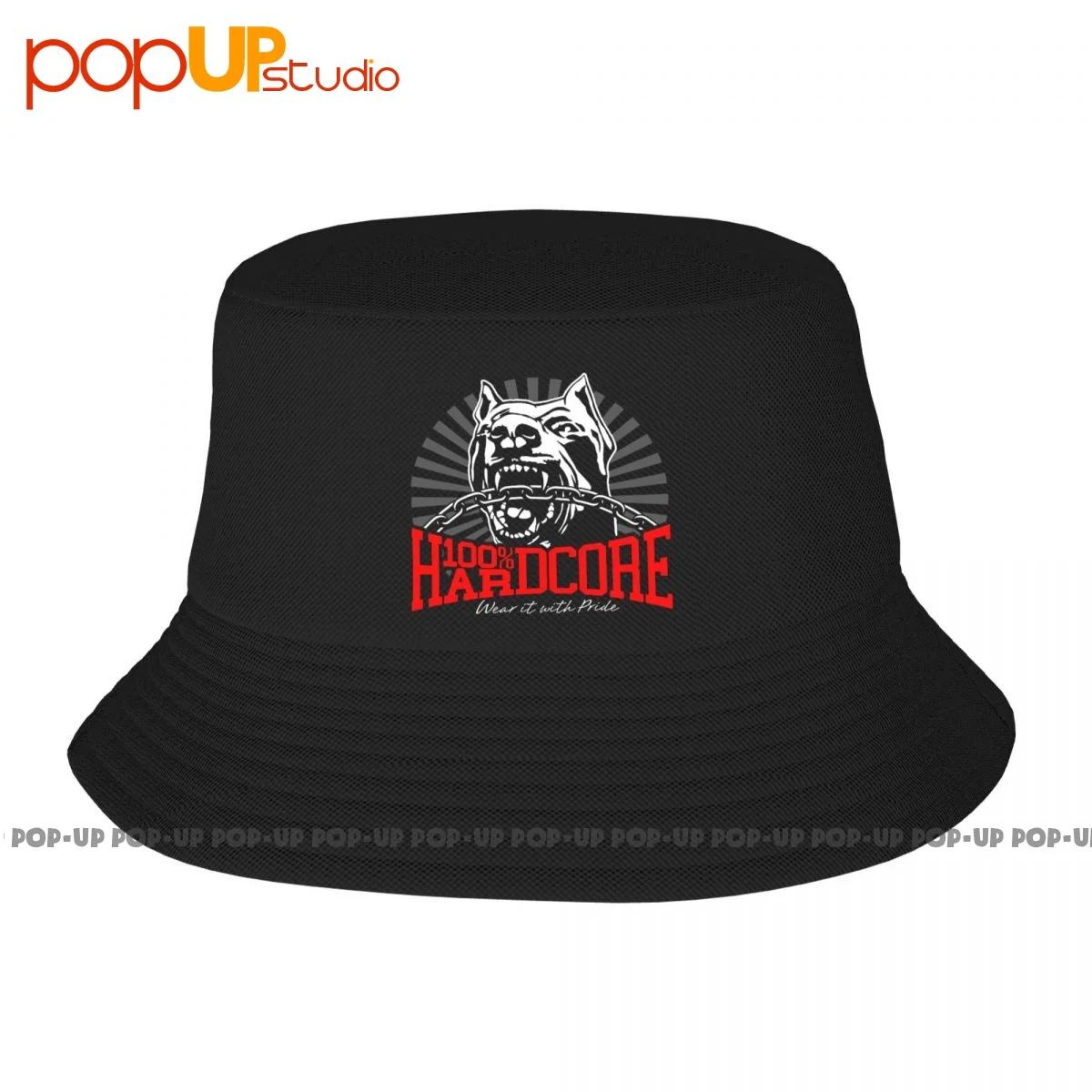 Sombrero de pescador Hardcore Dog 100 Gabber Techno Partyoutfit, gorra de pescador, 305206060