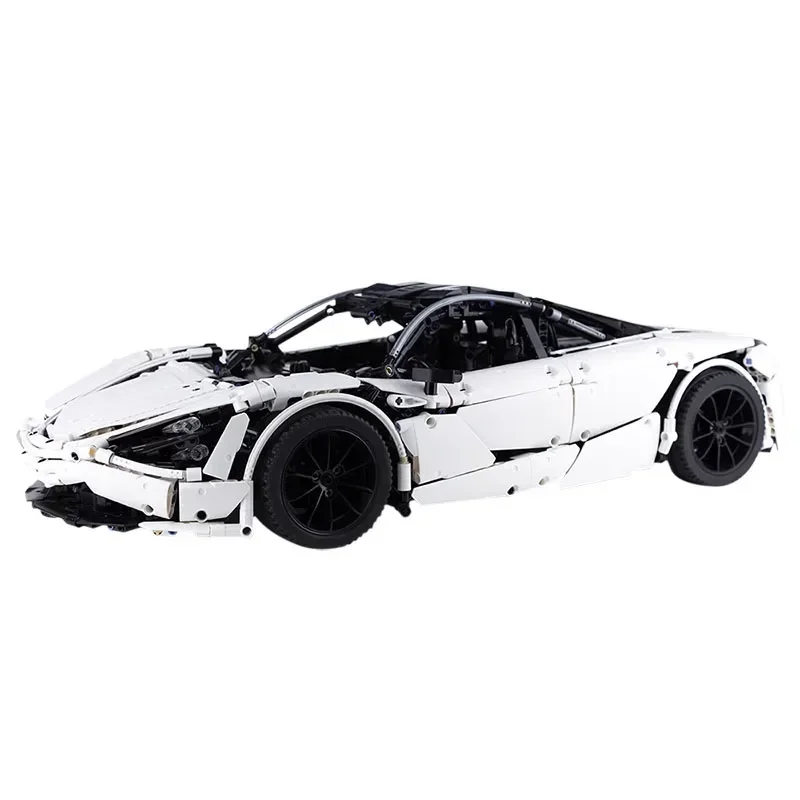 Designer MOC-46762 New Super White City Speed Sports Car 3176 Parts importer nights Model Adult Kids dos Birthday Toys