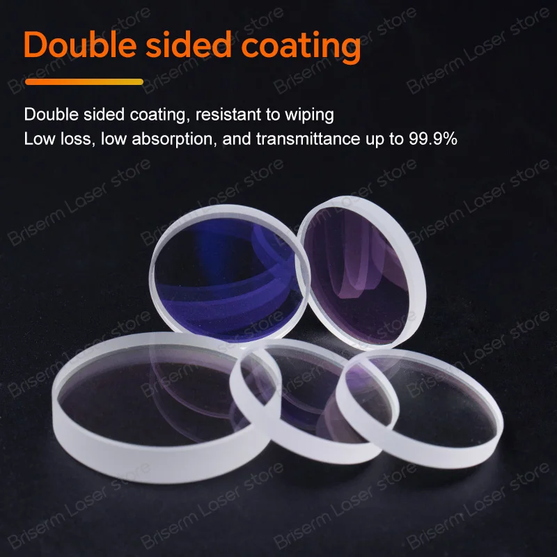 100PCS Laser Welding Protective Lens 18x2 20x2 20x3 Laser Welding Lens Optical Laser Lenses SUP Laser Protection Lens