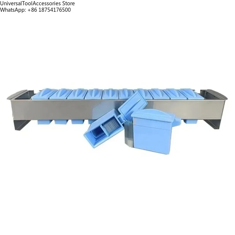 

Lab Plastic Slide Staining Jar and Rack for Glass Slides