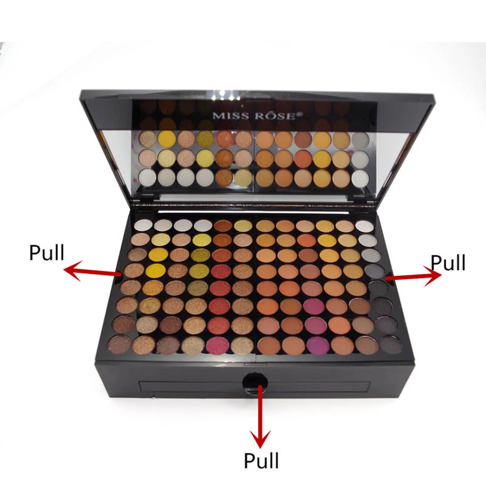 194 Colors Shimmer Eye Shadow Rainbow Colors Fusion Eyeshadow Palette for Party Daily Makeup Cosmetics