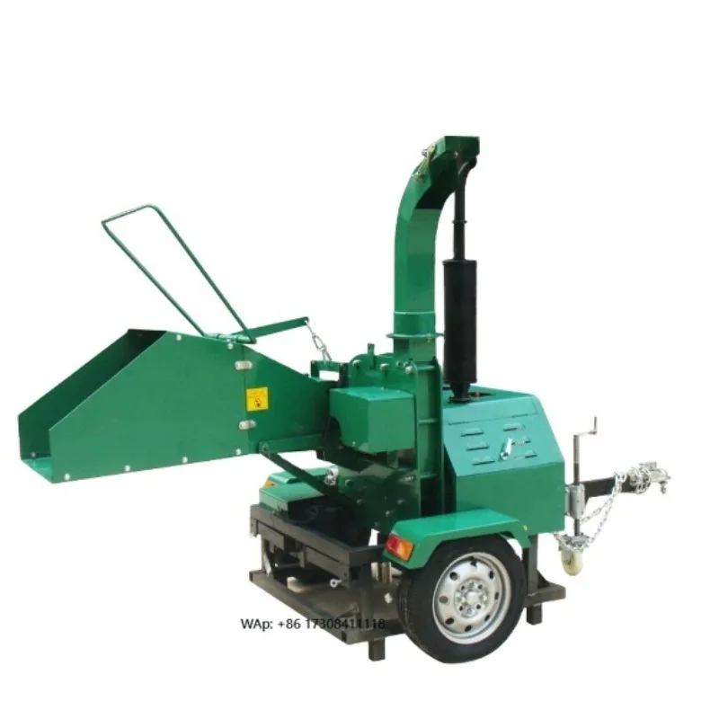 

Wood Chipper Machine for Tree Branches for Retail Farms Home Use with Essential Motor Component