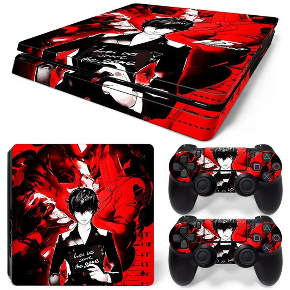 P5 persona5 for PS4 Slim Skin Sticker Decal Cover Protector For Console and Controller Skins Vinyl