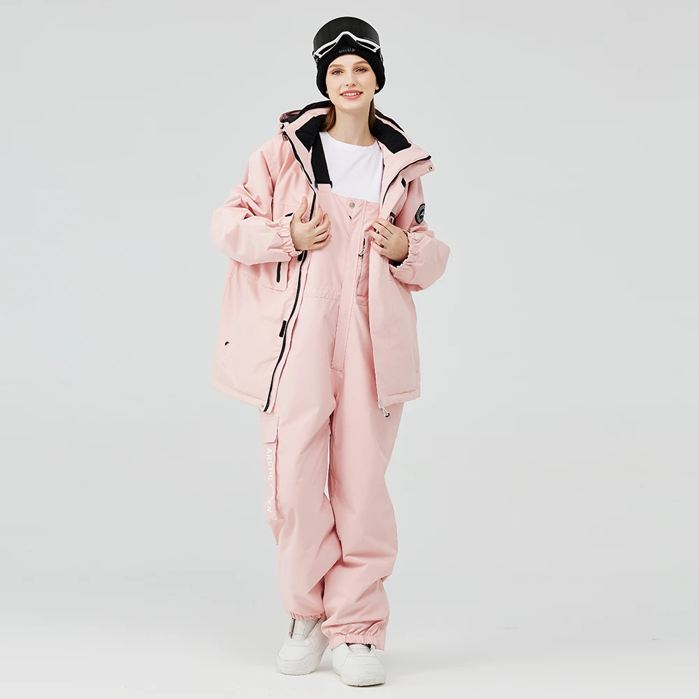 ملابس التزلج، مجموعات بدلات التزلج على الجليد، سترات التزلج على الجليد، سترات وسراويل التزلج، سراويل مرايل التزلج على الجليد، للرجال والنساء #2