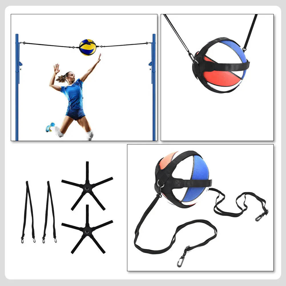 

2 set Mini Volleyball Training Aid Adjustable Indoor Practice Tool For Basketball Volleyball Skill Development Multi-Purpose