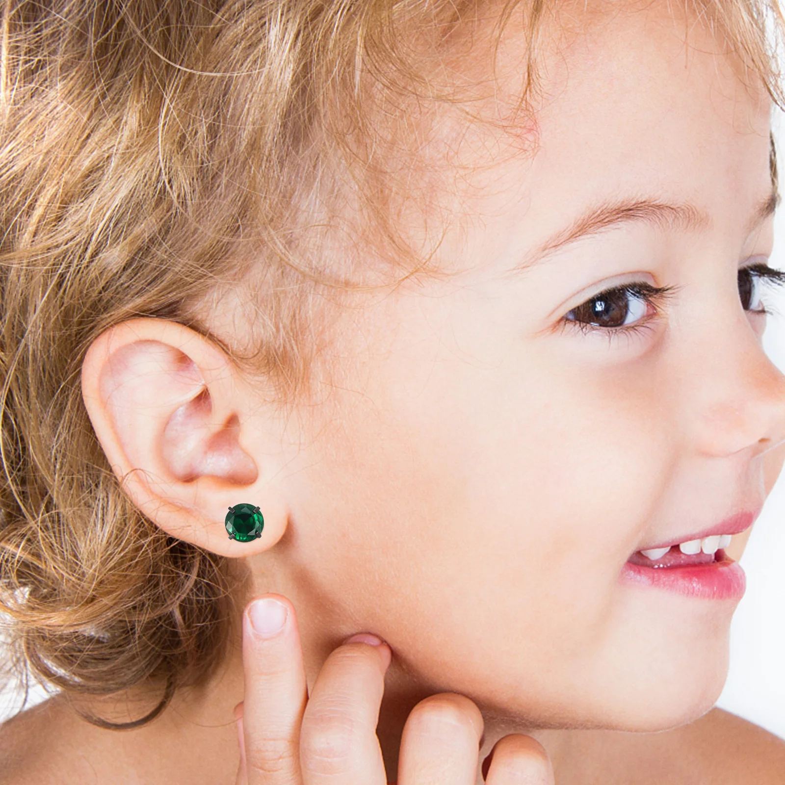 

6Pairs Delicate Cubic Zirconia Earrings Set Fashion Studs Surprise Gifts Women Titanium Earrings Studs Cubic Zirconia Studs,