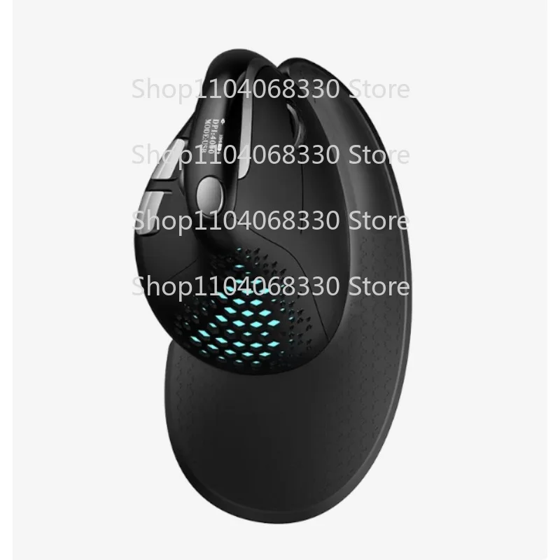 CCC  FOR DELUX M618XSD Ergonomic Vertical Mouse, OLED Screen, Tri-Mode Wireless Rechargeable Low Latency (Office/Gaming Custom)