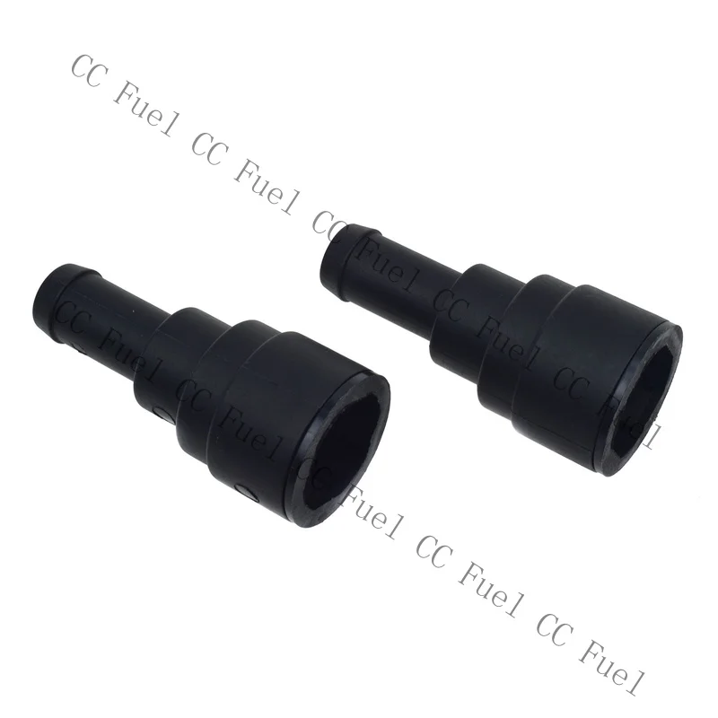 C+ 2PCS Heater Core Coolant Hose Connector Black 15032062 For Chevy Tahoe GMC Yukon