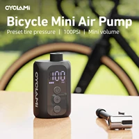CYCLAMI A5s Inflador de neumáticos eléctrico para bicicleta Mini inflador de bomba de aire Velo de alta presión accesorios de ciclismo MTB