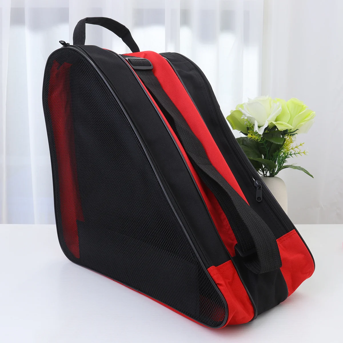 Sport Tote Bags Roller Skating Shoes Storage Pouch Triangle for Skaiting Carrying