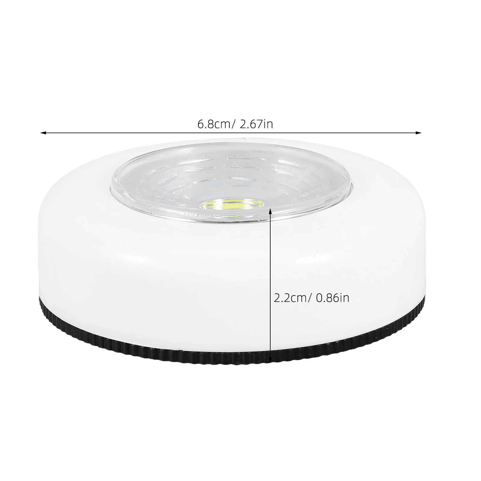 اللمس ضوء الليل مصباح Led عفريت ضوء لخزانة خزانة المطبخ جدار الجرف غرفة نوم المدخل إضاءة الطوارئ (البطاريات لا