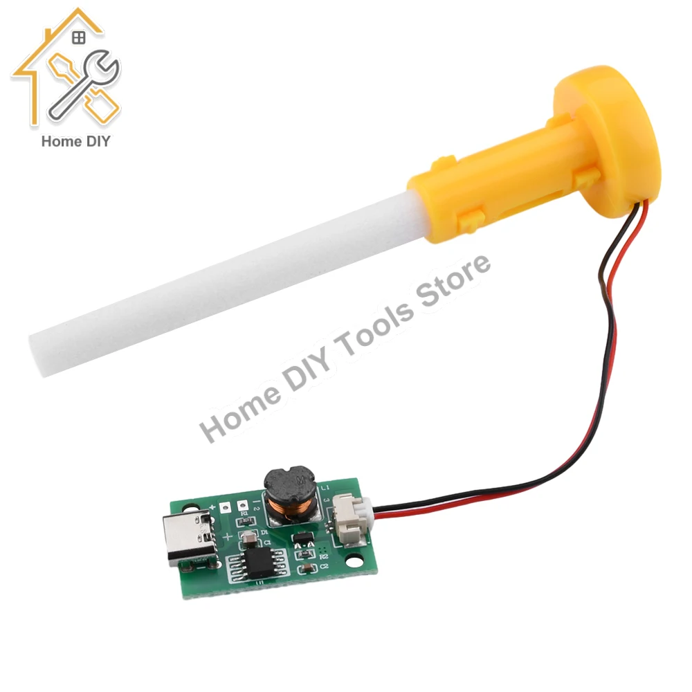 DC5V Ultrasonic Spray Humidifier Atomizer Drive Module Ultrasonic Humidifier Diy Package Type-c Usb Interface