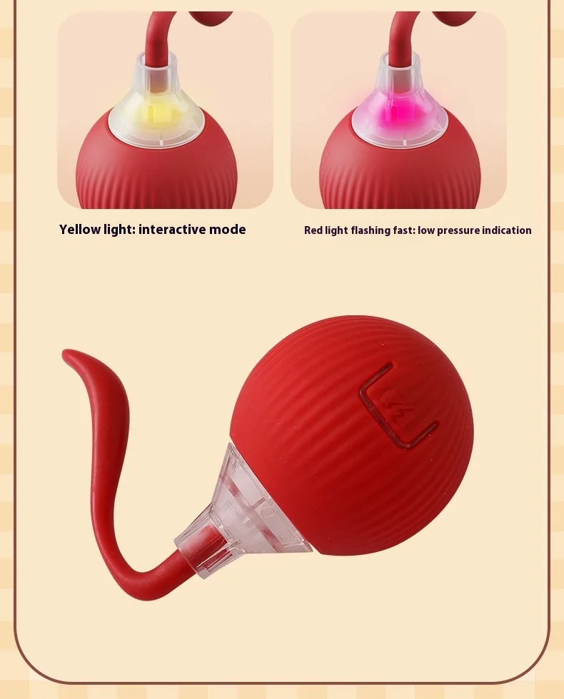 لعبة تفاعلية للحيوانات الأليفة، ألعاب القطط الذكية، كرة دوارة أوتوماتيكية، تنشيط قابلة لإعادة الشحن، تدريب الكلاب والقطط، تقليد الماوس