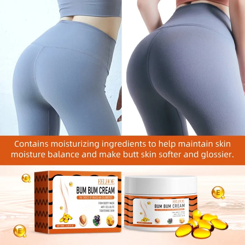 Buttock Firming Cream Moisturizing Lifting Hip Buttock เน้น S-Curve Body Slimming Buttock Cream ครีมนวดตัว