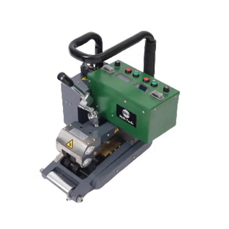 MM-Tech HDPE plastic Welding machine Lap hot wedge welder with Temperature and Speed Display