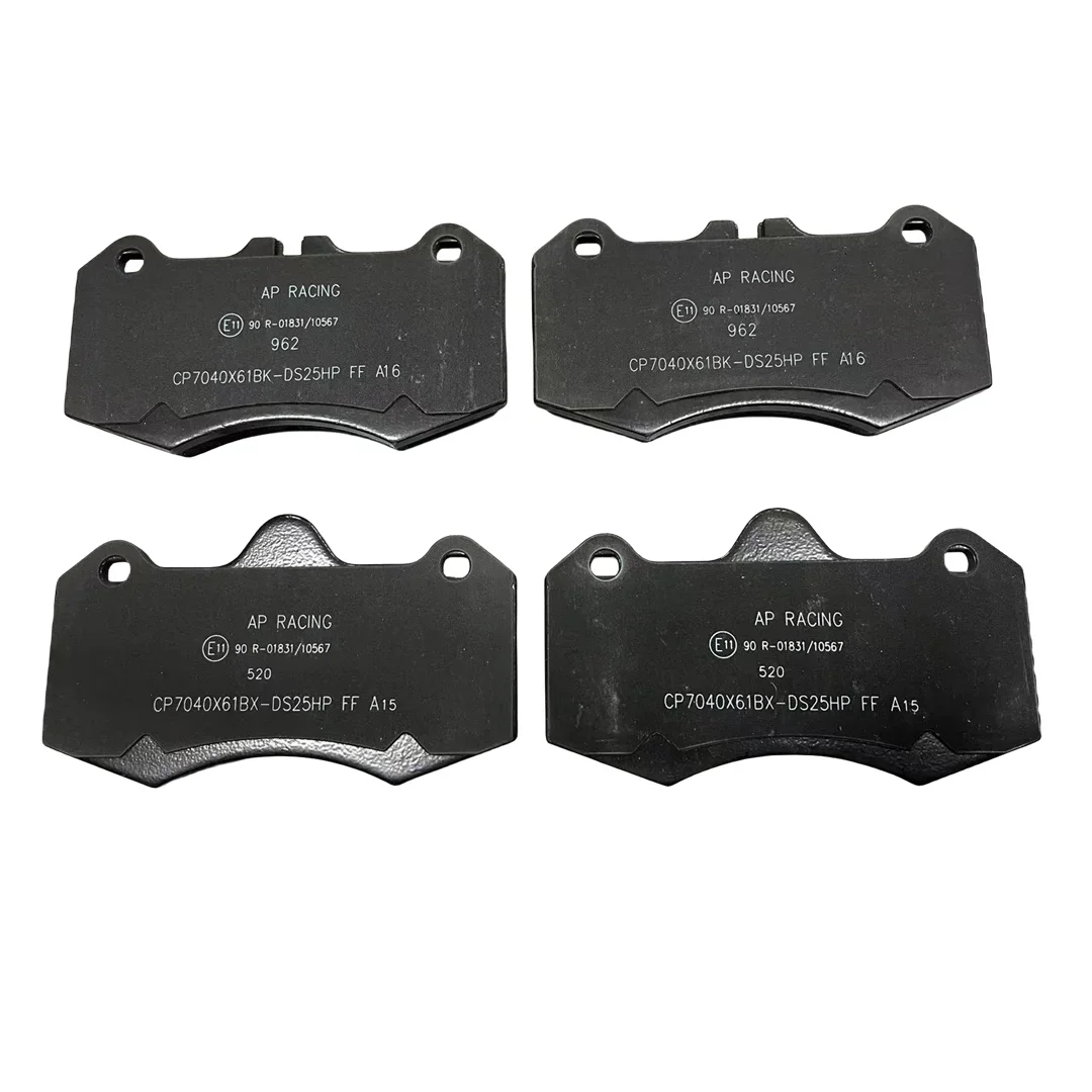 Front Alxe Iron Brake Pads,Clips,Screw,for AP RACING,for Brembo,Brake Pad kit for Mclaren