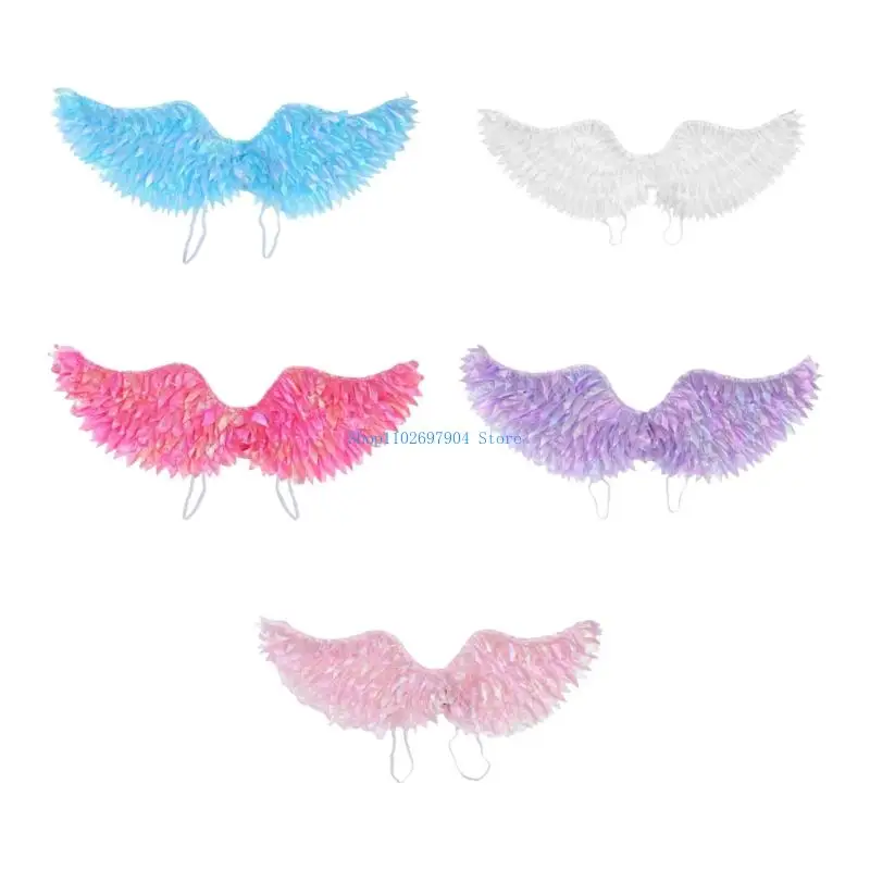

N7YF Fairys Wing,Butterfly Fairys Wing Halloween Costume Angel Wing for Little Girls