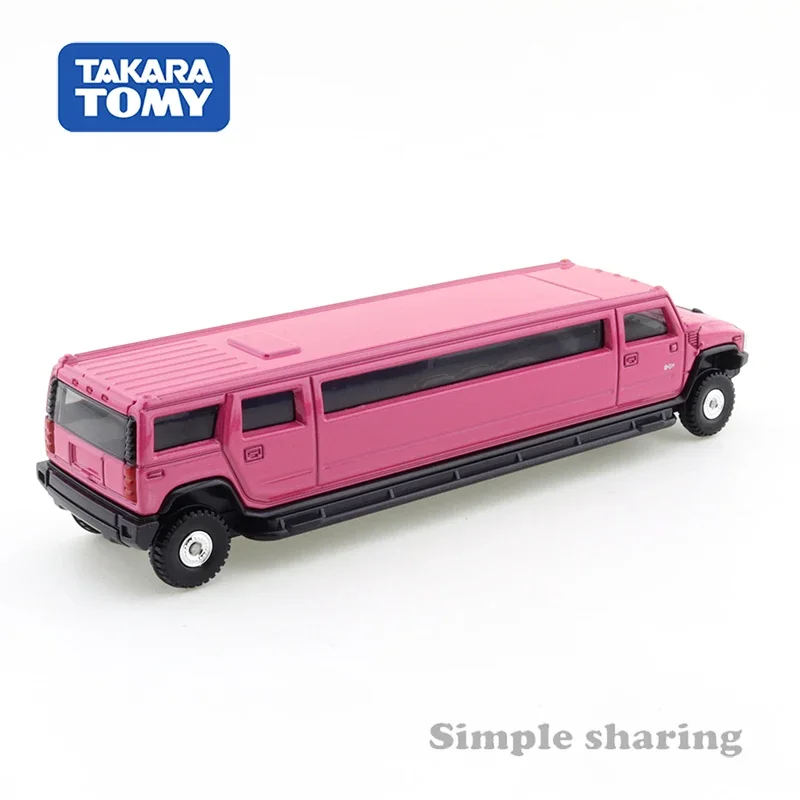 Takara Tomy-Long Tipo Tomica modelo de carro para crianças, Hummer H2, liga Brinquedos, veículo motorizado, metal fundido, liga, No.148