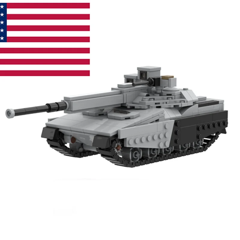 

HSTV-L Military Tanks Model MOC Building Bricks War Equipment Modular Technology Gifts Holiday Assemble Children Toys Suit